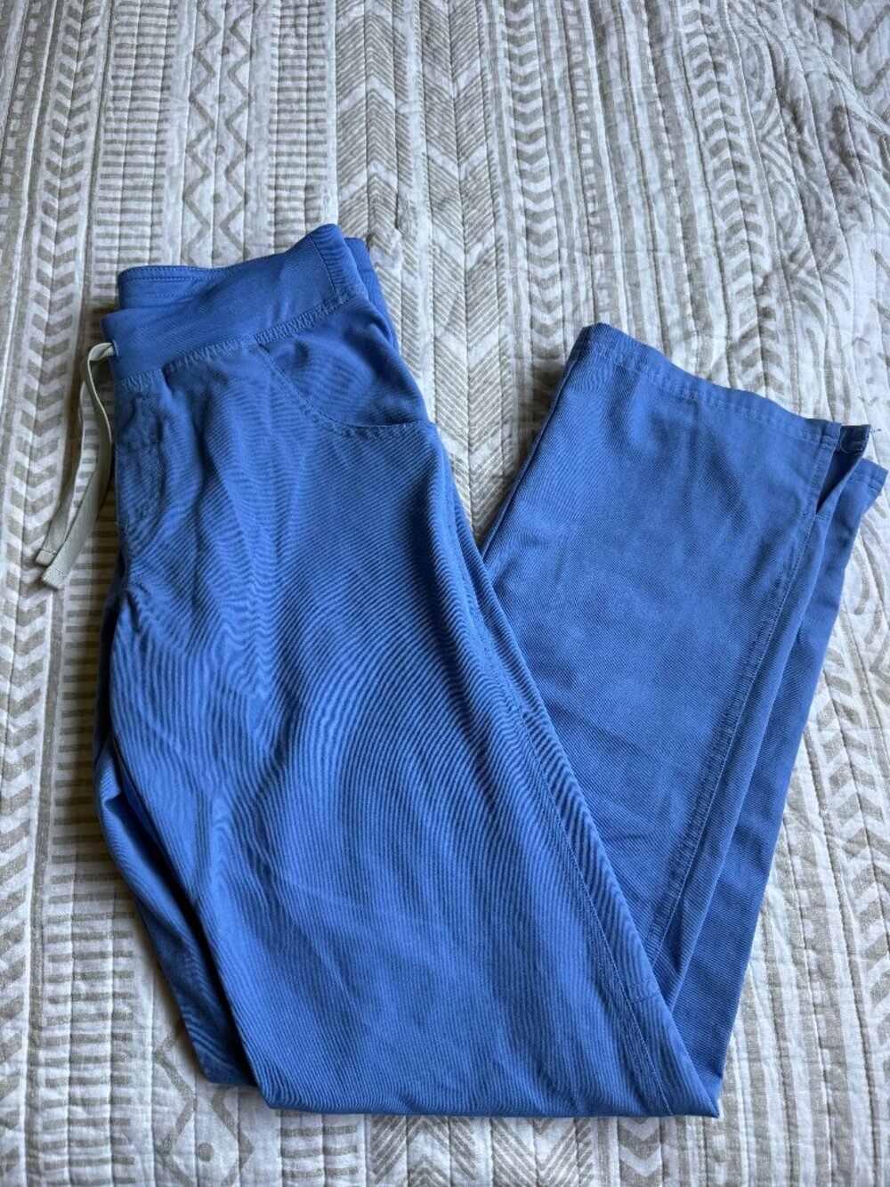 Figs Kade Scrub Pants - Small Tall - Ceil Blue
